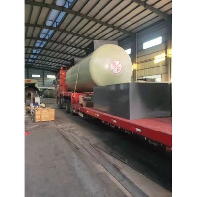 quality Factory Sales Food Grade Diesel Fuel Container Hot Water Chemical Specification FRP Durable Storage Tank factory